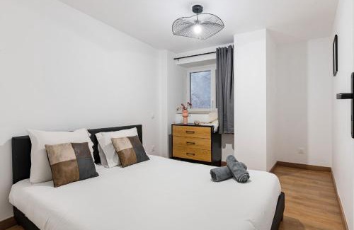 Saint-Just-Saint-Rambert Apartment | Léna 2 chambres Jardin- climatisation Netflix