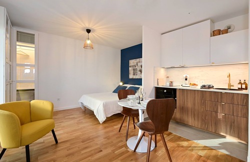 Palaiseau Apartment | Léonard de Vinci - Studio avec parking privé à Massy