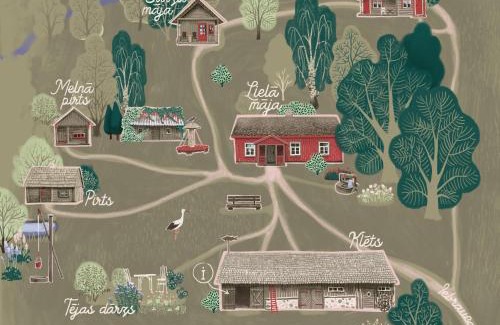 Jurkalne House | Lūķi, Lauku sēta