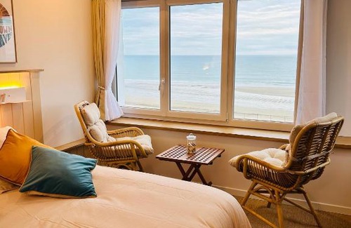 Barneville-Carteret Bed & Breakfast | "L'écume de mer" vue mer B&B à la VILLA PLEIN VENT