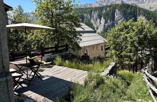 Saint-Veran Apartment | L'Alpazen Jouve Studio Terrasse