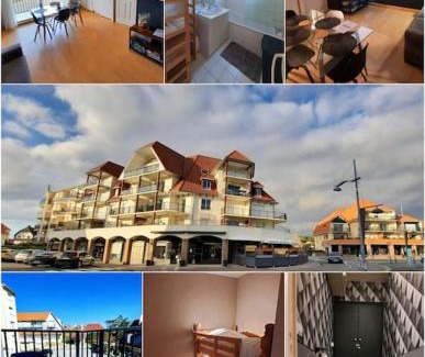 Hardelot-Plage Apartment | L'art de l'eau PLage ,Studio en résidence privée.
