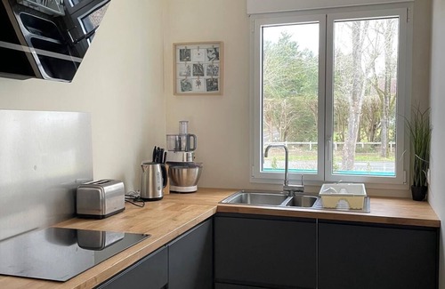 Hardelot-Plage Villa | "L' Art de L'eau" Whole apartment 100 m2 9 persons 3 bathrooms