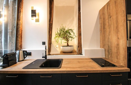 Quartier Vieux Marche-Cathedrale Apartment | L'atelier 1742 - Atypique Jacuzzi Hyper Centre Rouen (sleeps 4)