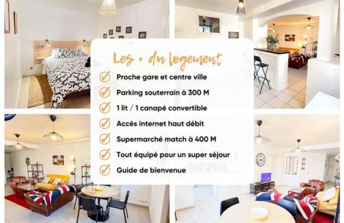 Amiens Apartment | l'atelier *proche gare & centre Amiens*