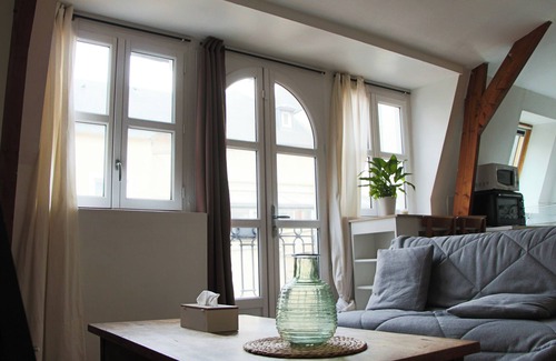 Quartier Vieux Marche-Cathedrale Apartment | "L'écrin de Fontenelle" T2 in the heart of Rouen