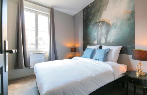 Saint-Roch - Badouillere - Chavanelle Apartment | L'Eléphant, T2 hypercentre chic et cosy, Wifi par SOVALFI