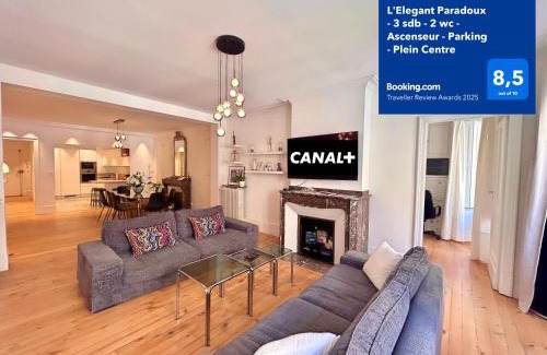 Carmes Apartment | L'Elegant Paradoux - 3 sdb - 2 wc - Ascenseur - Parking - Plein Centre