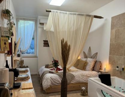 Bastide Saint-Louis Apartment | l'Idylle - Coeur de Bastide - balnéo - Clim