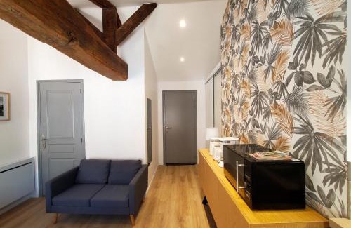 Macon Apartment | L'IDYLLE - Studio Cocooning avec Jacuzzi