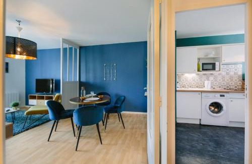 Vieux Malakoff Apartment | L'Idylle : T2 de standing avec parking - Gare/Cité des Congrès/Lieu Unique