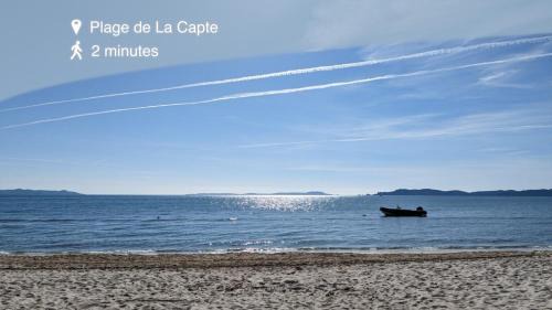 La Capte Apartment | L'Instant Plage - Vue Mer - Bord de Plage - La Capte - Côte d'Azur