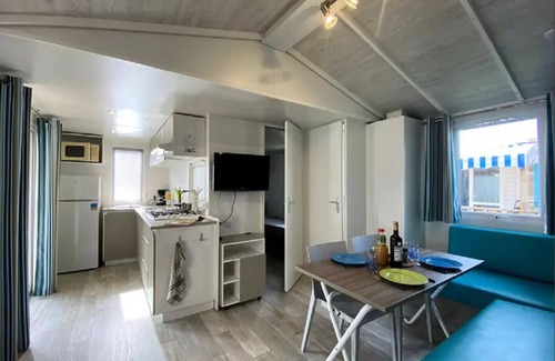 Saint-Hilaire-de-Riez House | L'Orée des Pins Residential Estate * - Mobil home PREMIUM - 32m2 - 2 bedrooms + terrace 4 to 5 people - 4 pers. included in the tariff