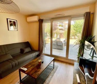 Trois Cocus - Borderouge - Croix-Daurade - Paleficat Apartment | L'Ovalie Appartement T2 CLIMATISÉ et JARDIN