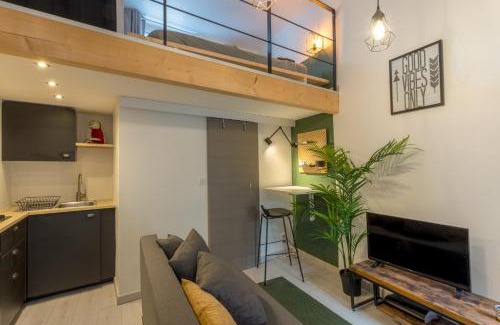 Saint-Etienne Apartment | L'Urbain Vitry - Studio climatisé en HyperCentre