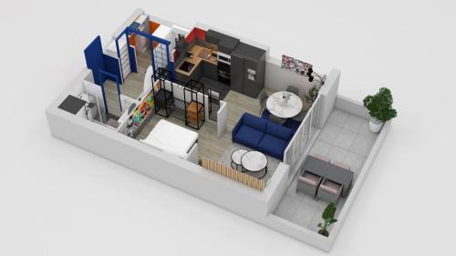 Pyramides Apartment | L Urban Chic - Wifi - Terrasse - Parking - 4p - RER - Paris - A6 - Orly