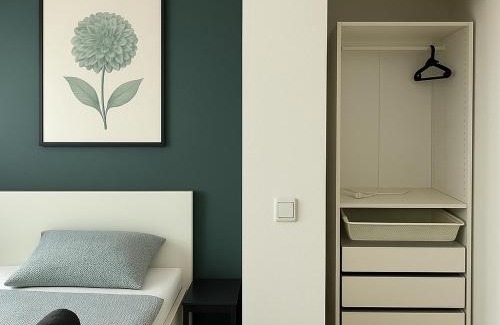 Innenstadt-Ost Apartment | L21-Apartment Dortmund, 2 Zimmer, 4 Betten, Standardisierte Ausstattung, ideal für Reisende, Pendler, Familien