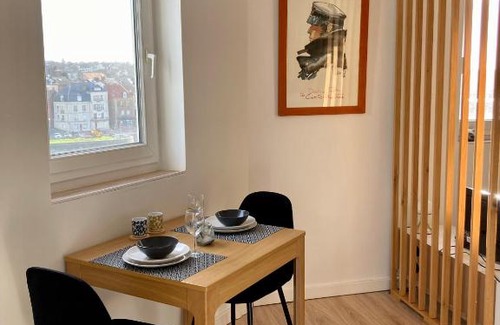 Dieppe Apartment | La Belle Vue Appartement 2 personnes Vue port