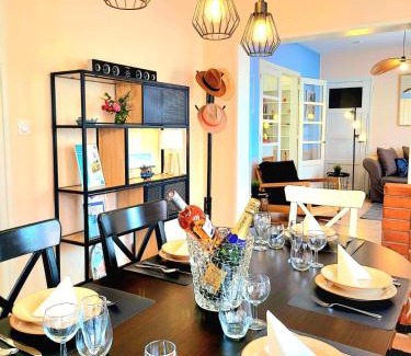 Equihen-Plage House | La Brainoise Maison familiale chaleureuse avec jardin et plage sauvage