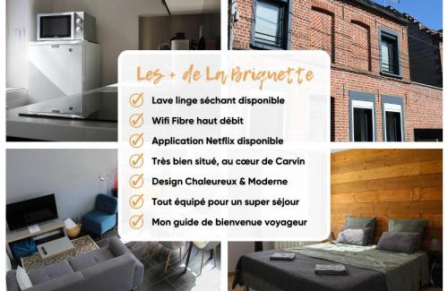 Carvin House | La Briquette - WIFI - PARKING - Proche de Lille