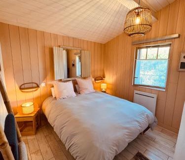 Biscarrosse Plage House | La cabane de Mamie classée 4 étoiles à 150m de la plage 2 chambres 3 lits