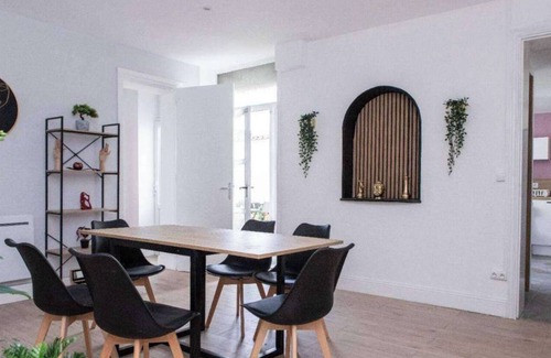 Tourcoing House | La calaisienne - Big house 6 bdrms-Private cinema & bar-Tourcoing