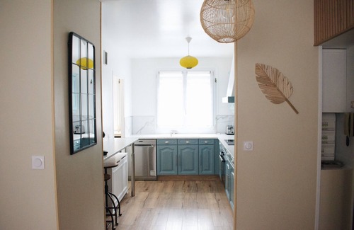 Downtown Le Havre Apartment | La Citadine Havraise, Centre-ville Coty. Idéal Pour les Familles , 4 Chambres,