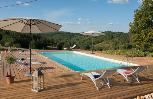 Puy-l'Eveque House | La Fleurieu luxury converted Farmhouse stunning views - Private pool & Hot tub