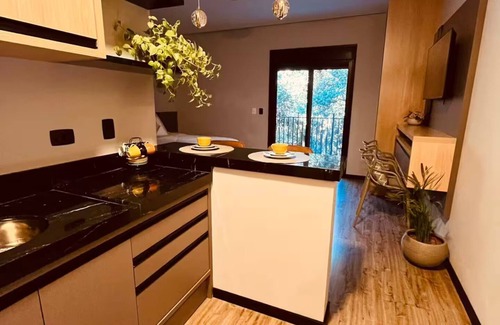 Campos do Jordao Apartment | La Floresta Suit 4 km from Capivari