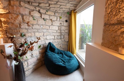 Dijon Apartment | La Grotte Bourguignonne, Terrasse extérieure