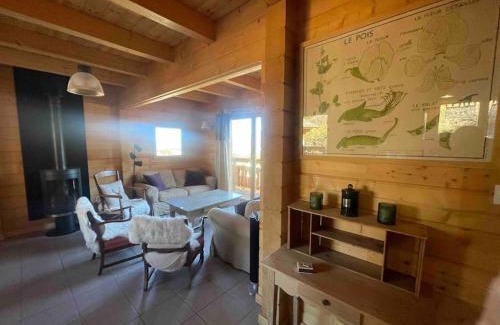 Le Devoluy Ski Chalet | La joue du loup Bord des pistes - Chalet en bois de charme pour 10 personnes