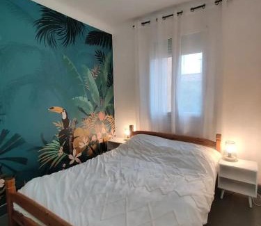 Saint-Martin Apartment | La jungle urbaine avec garage privé & climatisation