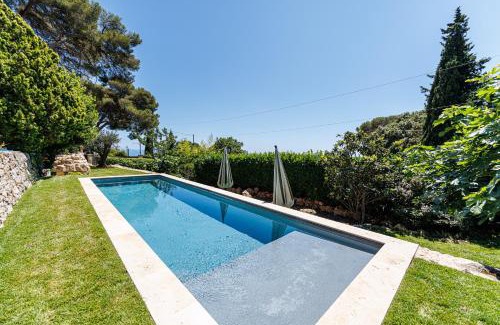 La Turbie Villa | LA LEZARDIERE - Provençal Villa Facing South with Sea View & Pool