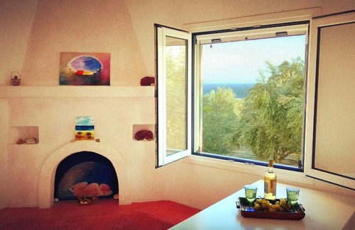 Ferma Apartment | La Luna Blu Apartment "Sole", sea view, 500 meters from the beach