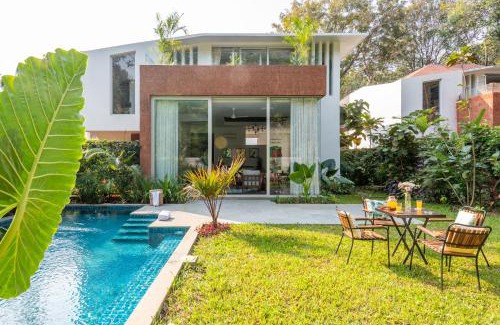 Mapusa Villa | La Macedo, Luxury 3 BHK Villas in Assagao, with Private Pool, Garden, Terrace, Parking, Security