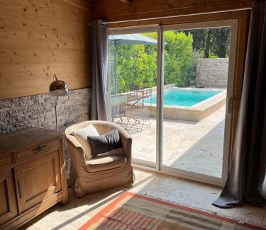 Salavas House | La Maison Bois, Salavas, Vallon Pont D'Arc