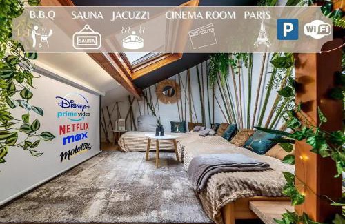 Maisons-Alfort House | La Maison l Expérience - Cinéma Spa Proche Paris