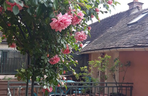 Nemours House | La maison rose: Atypical house - town center - Near train station