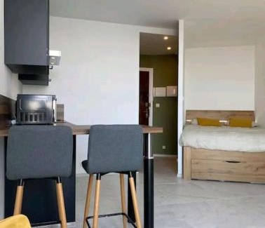 Downtown Le Havre Apartment | La Marée, Studio vu mer Le Havre