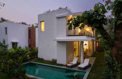 Siolim Villa | La Masseria, 3 BHK Premium villas with Private Pool close to Morjim Beach, Garden, Terrace, Security, Kitchen & Wifi in a Peaceful location