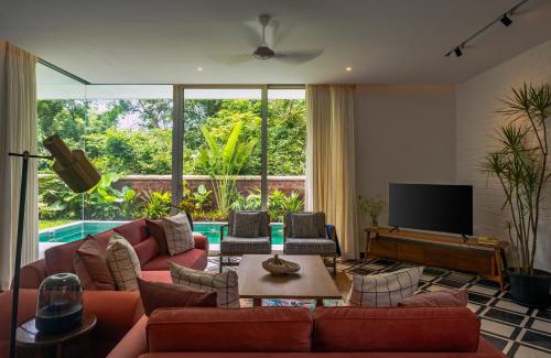 Siolim Villa | La Masseria, 3 BHK Premium villas with Private Pool close to Morjim Beach, Garden, Terrace, Security, Kitchen & Wifi in a Peaceful location