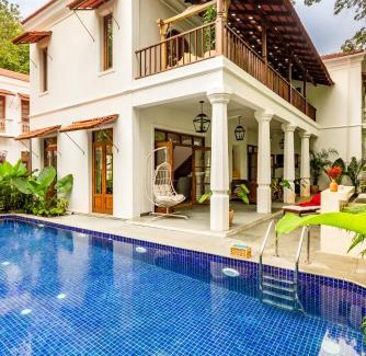 Assagao Villa | La Morena, Newly Constructed Luxurious 4 BHK villas in Assagao, Private Pool, Balcony, Kitchen, Small Garden, Security