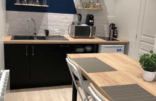 Centre Sud Apartment | LA NANOU, APPART. LOFT 60m2 - PRIVATE YARD IN THE HISTORICAL CENTER OF DIJON