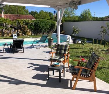 Saint-Sulpice-et-Cameyrac Bed & Breakfast | La Pépinière