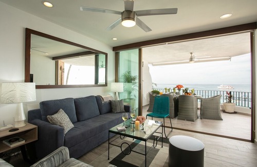 Amapas Condo | La Palapa 302 Directly on Los Muertos Beach 2BD Condo for rent in Los Muertos Beach, Puerto vallarta