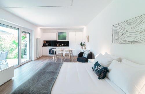 Montagnola Apartment | La Palma 3 by Quokka 360 - studio with terrace and lake view