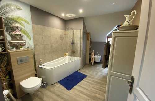 Noyant-de-Touraine Bed & Breakfast | La Patriaie Chez Jacky et Maryse large, cosy room, private bathroom