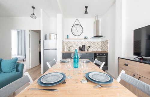 Calais Apartment | La Pause Marine - Charmant appt pour 4