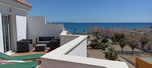Roquetas de Mar Apartment | La Perla Azul Playa - Terraza al Sol