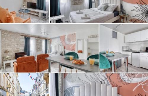 Centre-Ville Apartment | La Perle de Pontoise - studio proche Paris JO Paris 2024